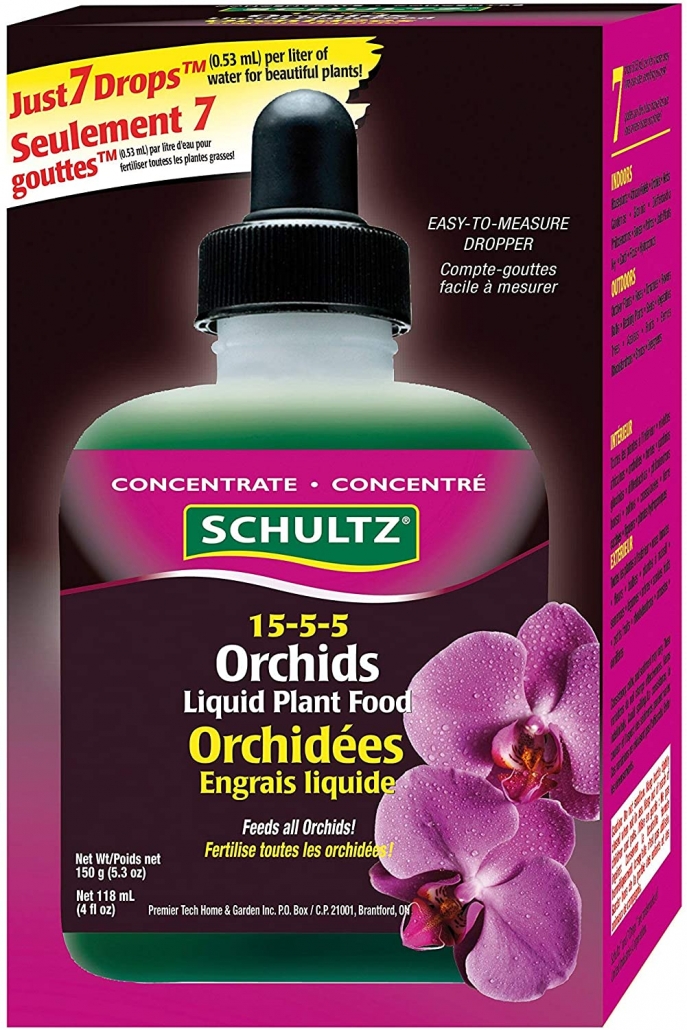 SCHULTZ - Engrais liquide pour orchidées 15-5-5 (118ml) - Centre Jardin Lac  Pelletier